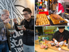 Immerse yourself in the local markets and street food s