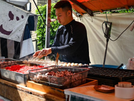The street food scene is much more than just a quick bi