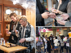 Explore the Tokyo street food scene