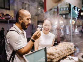 Each street food stall tells its own story