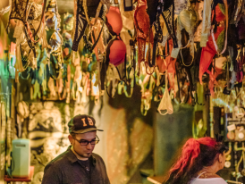 Experience the nightlife in Osaka, Japan