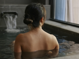 Visit an onsen while in Osaka, Japan