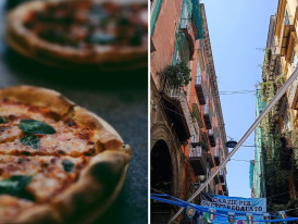 Eat pizza margherita at the restaurant where it was inv