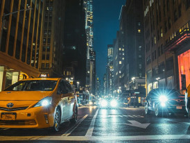 NYC Street at Night