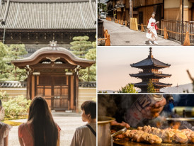 From the bustling food stalls to the serene temple grou