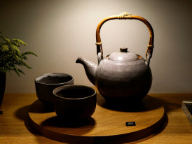 Traditional tea ceremony setup in Osaka cultural center Photo by Fabricio Sakai on Unsplash