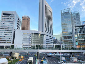Business district around Osaka Station with modern buildings Photo by Ronin on Unsplash