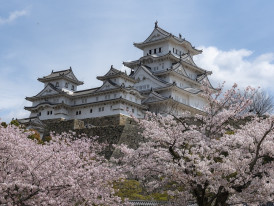 Himeji Castle showing original Japanese architecture. Image by Nick115 from Pixabay