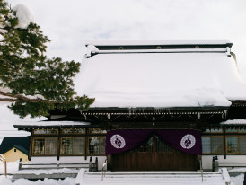 Train station with shrine entrance visible in near distance Photo by Natalie Su on Unsplash