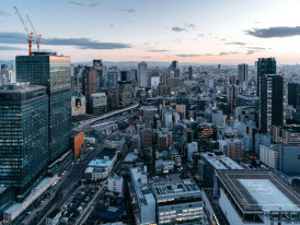 Cityscape view from Umeda Sky Building Photo by Patrick Kua: Pexels