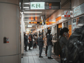 Busy Osaka subway station during rush hour showing the efficiency of the transportation system Photo by Lisanto 李奕良 on Unsplash