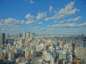 Panoramic view of Osaka from Umeda Sky Building observation deck Image by Dong Chan KIM from Pixabay