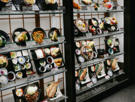 The meticulously arranged food displays at an Umeda department store's basement food hall Photo by Falco Negenman on Unsplash