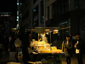 Local street food vendor in a residential area serving neighborhood customers Photo by Varta Matsakian on Unsplash