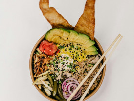 Colorful and Instagram-worthy Osaka street food dish with artistic presentation Photo by Jonathan Borba on Unsplash