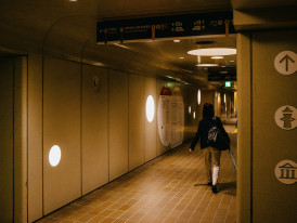 Guest confidently navigating Osaka Station independently. Photo by Nguyen Minh on Unsplash