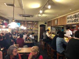 Local Restaurant preparing meals.