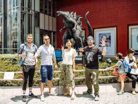 Host and guest enjoying the experience