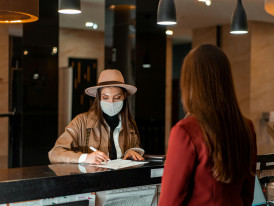 Tourist information center with helpful staff Photo by Mikhail Nilov on pexels