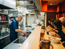 Small ramen joint in Nipponbashi
