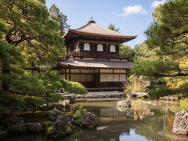 The elegant silver pavilion