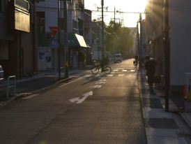 Morning street in Gion with no tourists, soft light Photo by Anna Mircea on Unsplash