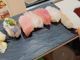 Fresh sushi from Endo Sushi