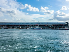 View from NDSM ferry