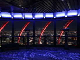 View from Kyoto Tower at night