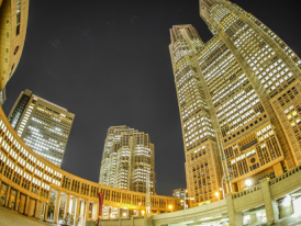Night view of the Tokyo Metropolitan Government Building