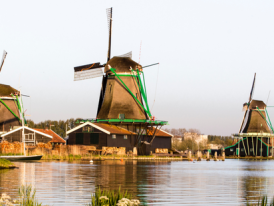 Zaanse Schans windmills 