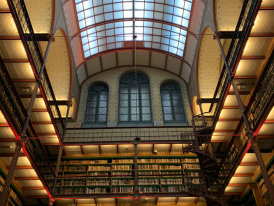 Inside the Cuypers Library, Amsterdam