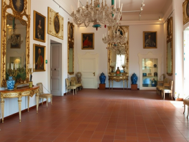 Gallery room at Museo Correale di Terranova