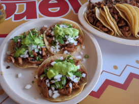 Tacos al pastor from El Güeros