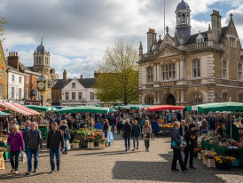 Saffron Walden market square