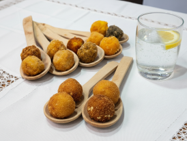 Plate of croquetas 