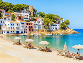 beautiful cove in Costa Brava