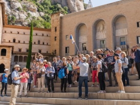 crowded area in Montserrat