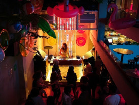 Interior of Bar Oriente