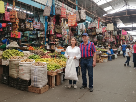Mercado de la Merced is overflowing with fresh produce and flowers