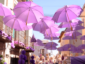 Brihuega during the July festival