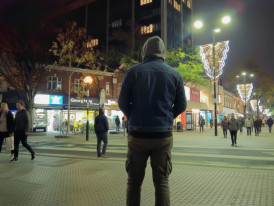 High Street at night