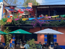 Colonial architecture in Coyoacán