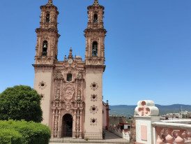 Taxco's Santa Prisca cathedral