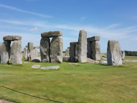 Stonehenge early in the day