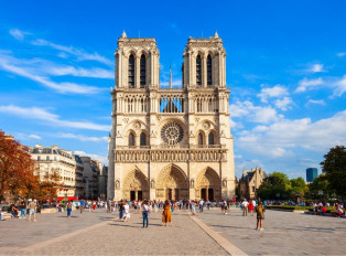 The Notre Dame Cathedral is an historical landmark