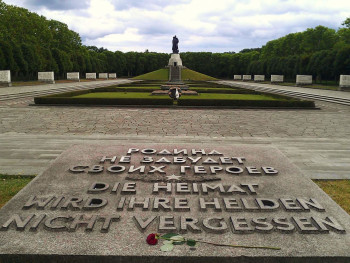 The Soviet War Memorial in Treptower Park The Soviet War Memorial in Treptower Park
