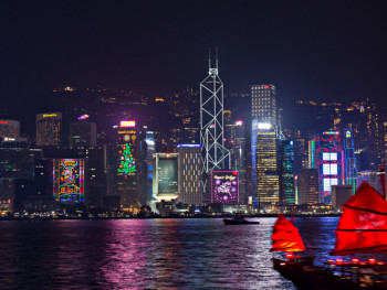 The million-dollar view of Victoria Harbour The million-dollar view of Victoria Harbour