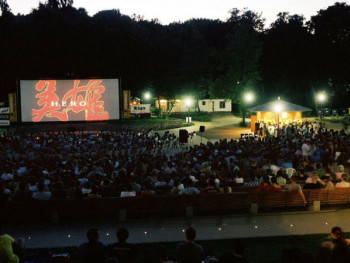 Open air cinema Open air cinema