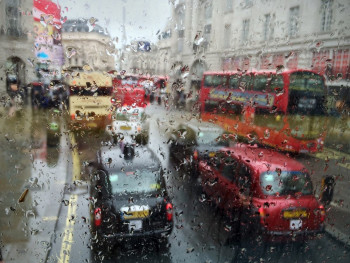 Chucking it down Chucking it down